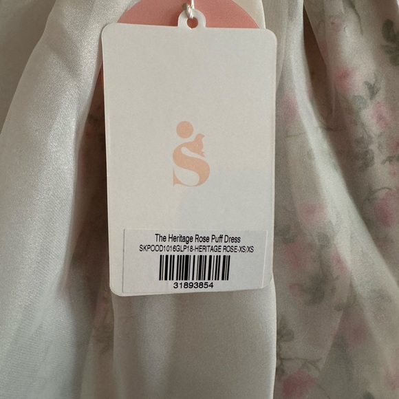 ROSE SELKIE PUFF DRESS SIZE XS - Picture 2 of 2